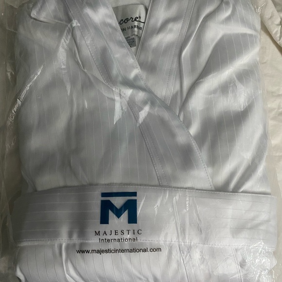 BathRobe Signature Spa Plush Soft White Kimono Luxury Unisex one size - Picture 6 of 7